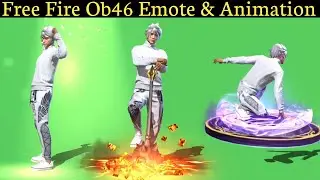 Free Fire Ob46 All Green Screen Emote | FF Green Screen Video NonCopyright 