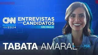 Tabata Amaral (PSB) | CNN Eleições: entrevistas com candidatos - São Paulo