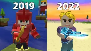 BedWars in 2019 vs 2022 (Blockman Go Evolution)