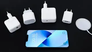 КАКОЙ БЛОК ПИТАНИЯ КУПИТЬ ДЛЯ iPhone 13? ТЕСТ ЗАРЯДНЫХ УСТРОЙСТВ APPLE