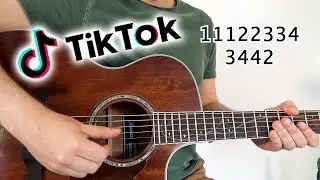 TikTok Guitar Tutorials Be Like