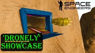 AI DRONE Base Showcase - Space Engineers