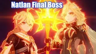 Genshin Impact 5.3 - Natlan Final Boss & Ending (Mavuika vs Gosoythoth)