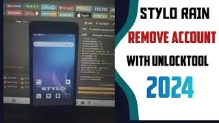 Stylo Rain |New Solution/method |Remove Google Account With Unlocktools|2024