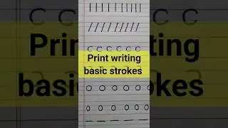 Good handwriting basic strokes #handwriting #shorts #english