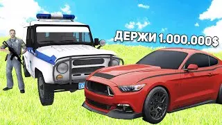 ПОЙМАЛ МЕНТА НА ВЗЯТКЕ В GTA CRMP BLACK RUSSIA #shorts1