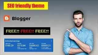 Theme for blogger and wordpress for free || codewithbard || #codewithbard