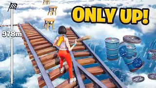 4:45 - $5000 Fortnite Only Up Deathrun! - (PB)
