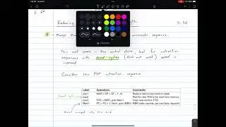 Merging Main1 with Microcode Sequences