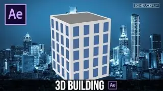 After Effects Tutorial: Flat 3D Building (No Plugins)