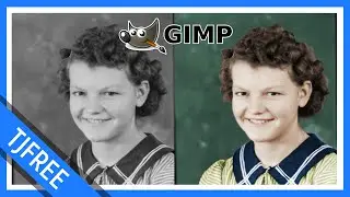 How to Color an Old Photo using Free Software, Gimp