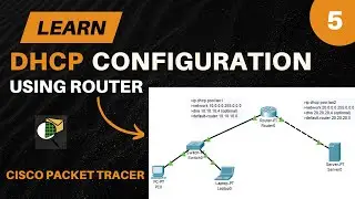 DHCP Router Configuration | Dynamic IP Addressing | Cisco Packet Tracer