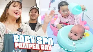 Baby Lakeisha and Baby Lucas Spa Day | Carlyn Ocampo