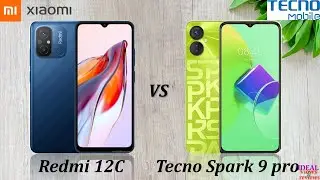 xiaomi redmi 12c vs tecno spark 9 pro