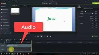 How to remove audio from any  video in Camtasia Studio 9 by Tech Service 2018(very easy)