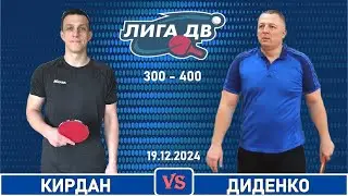 Кирдан - Диденко (19.12.2024) Группа 300-400