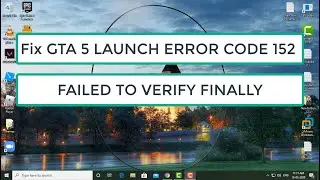 Fix GTA 5 Epic Games Launcher Error Code 152 | FAILED TO VERIFY