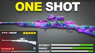 #1 *ONE SHOT* KAR98 META LOADOUT in WARZONE 3! (Best KAR98k Sniper Class Setup) - MW3