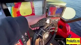 Garmin Force. Что может этот носовой электромотор? Тяга, скорость на тяжёлой лодке Vboats FishPro x7