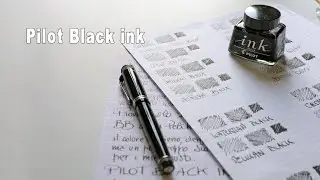 Pilot Black ink - Full test & review