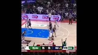 Kevin Quiambao clutch game-winning three vs NU