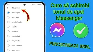 Cum să schimbi tonul de apel Facebook Messenger (2024) |  Schimbați tonul de apel pentru Messenger