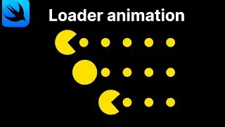 SwiftUI in 100 second Loader animation