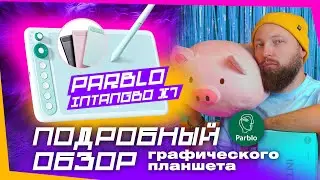 Подробный обзор Intangbo X7 l Графический планшет от Parblo