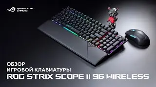 Эргономика. Интуитивное управление. Раскладка 96% | Обзор ROG Strix Scope II 96 Wireless