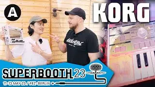 A New Form of Synthesis from Korg!? | Superbooth 2023 @superboothberlin