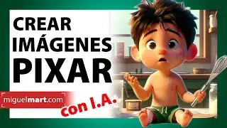 IMÁGENES estilo PIXAR  a partir de tu propia IMAGEN -🌟Crear imágenes Pixar en Bing GRATIS!!