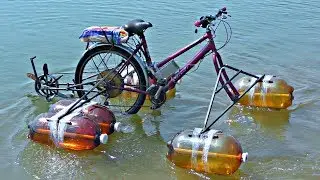 Electric Bike Became An Aqua-Bike ⚓️ It's Real !