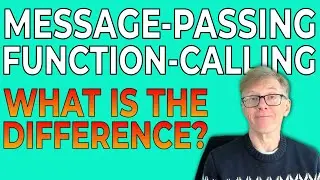 Is Message-Passing The Same As Function-Calling (in Object Oriented Programming)?