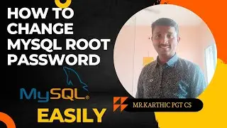 How to change mysql password| How to change mysql root password