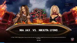 WWE 2K23 - Nia Jax vs. Nikkita Lyons (Online Match)