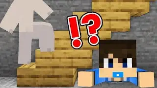 MIÉRT BÚJT BABA DANI A LÉPCSŐ ALÁ A MINECRAFTBAN!