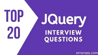 jQuery Interview Questions and Answers