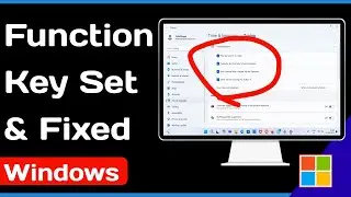 How to Enable or Disable Function Fn Keys in Windows 11 | Fix Functions Keys Not Working 100%