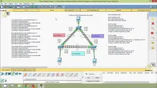 Configure an EtherChannel with CISCO PAgP in Packet Tracer | CISCO Certification
