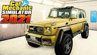 Реставрация Mercedes-Benz G-Class - Car Mechanic Simulator 2021 #115