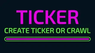 Ticker for After Effects