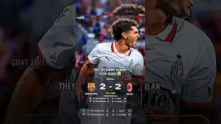 friendly but ac milan on fire 🔥 #madrid #acmilan #barcelona #city #football #edit
