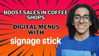 Boost Sales in Coffee Shops Using Amazon Signage Stick for Digital Menus