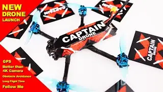 It's Finally here - The Captain Drone 250 gram Drone with 4K camera!