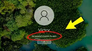 Fix The Password Is Incorrect Try Again After Update on Windows 10 | Solve password is incorrect ✅