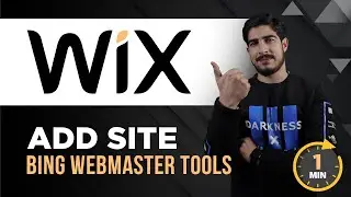 How To Add Wix Website To Bing Webmaster Tools 2024 | Verify Wix Website With Bing