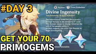 Divine Ingenuity New Event Guide Day 3 - Genshin Impact