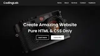 How to Create a Simple Website using HTML and CSS