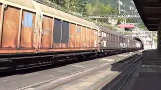 Gotthard Bahnverkehr am 06.10.12 - 