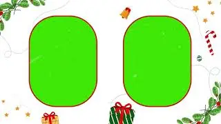 Green Screen Graphics | Christmas Photo slideshow | HD 1080P